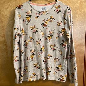 Croft & Barrow Long Sleeve Floral Shirt